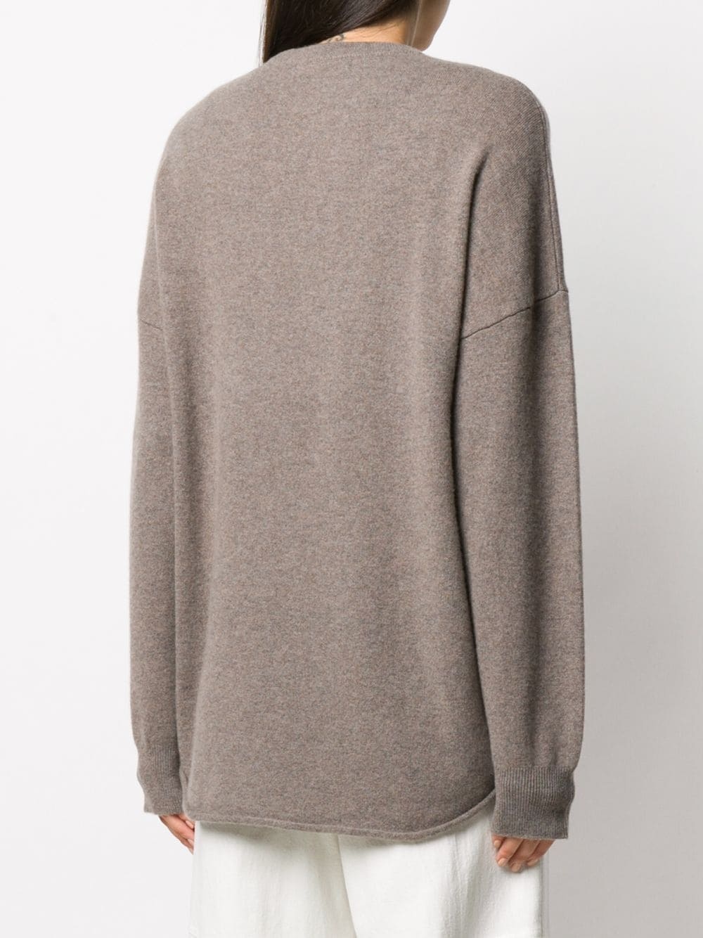 cashmere relaxed jumper - 4