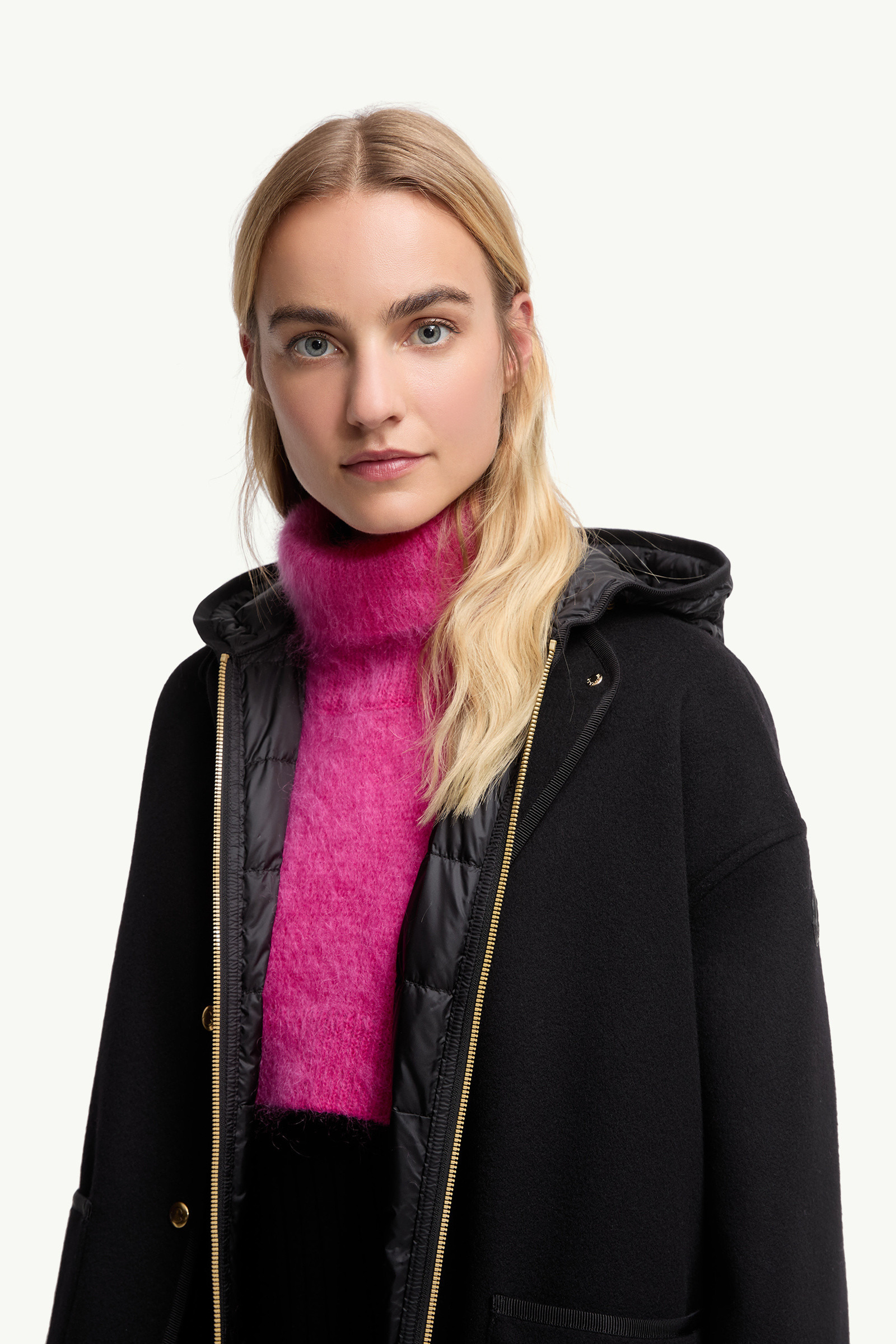 Mohair & Wool Blend Bib - 2