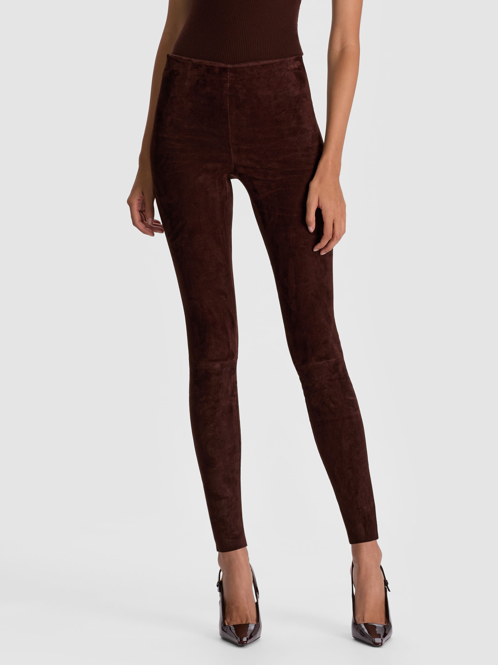 LENNOX SUEDE LEGGING - 2