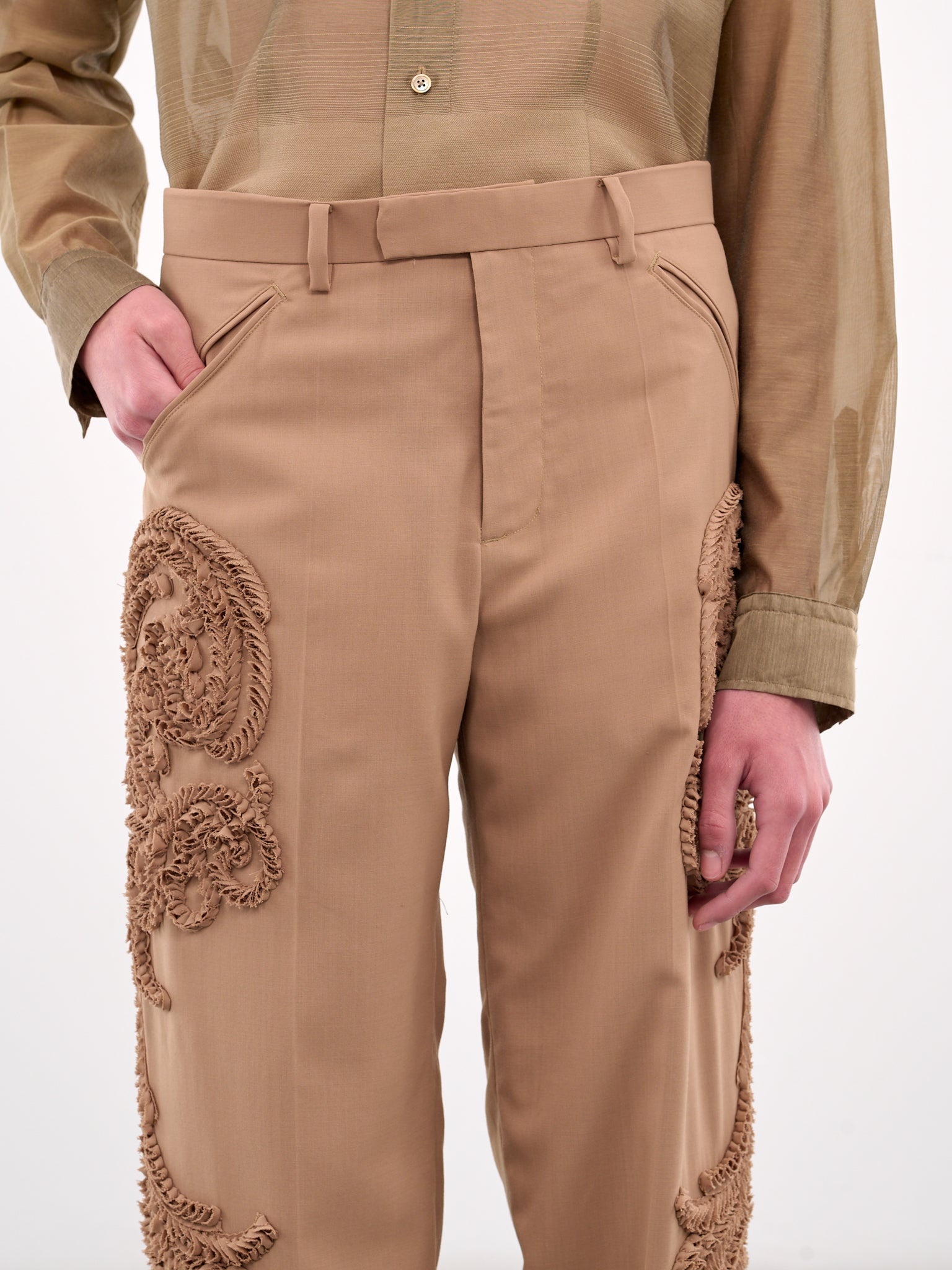 Appliqué Trousers - 4