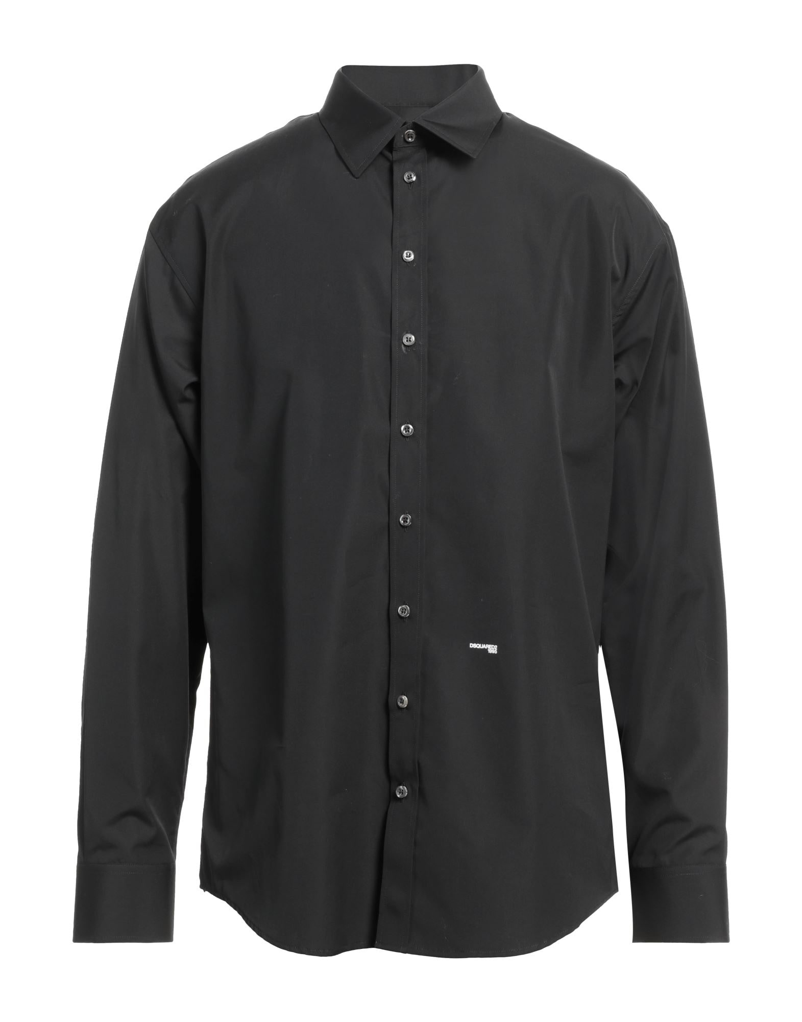 Beige Men's Solid Color Shirt - 1