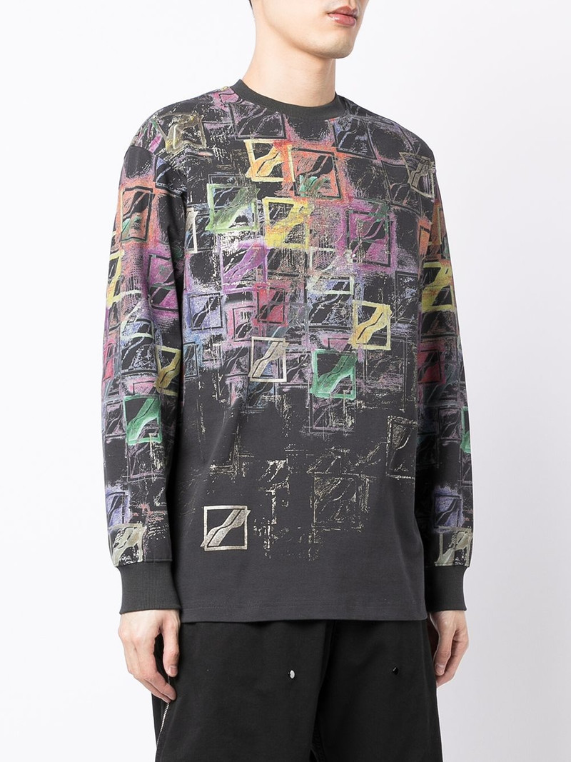 logo-print cotton sweatshirt 4