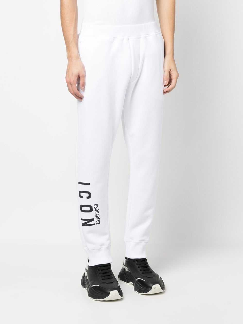 logo-print track pants - 3