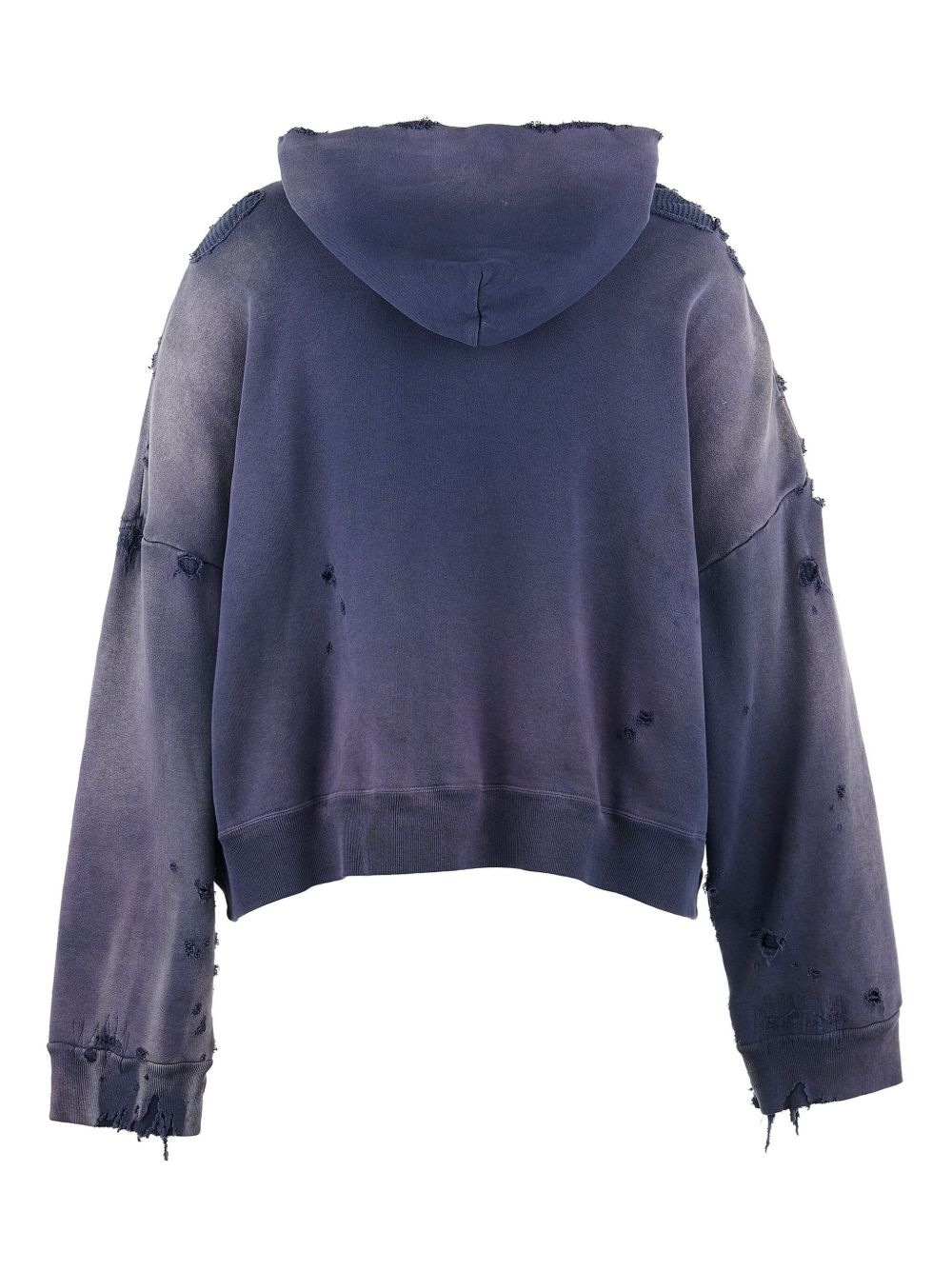 cotton zip-up hoodie - 2