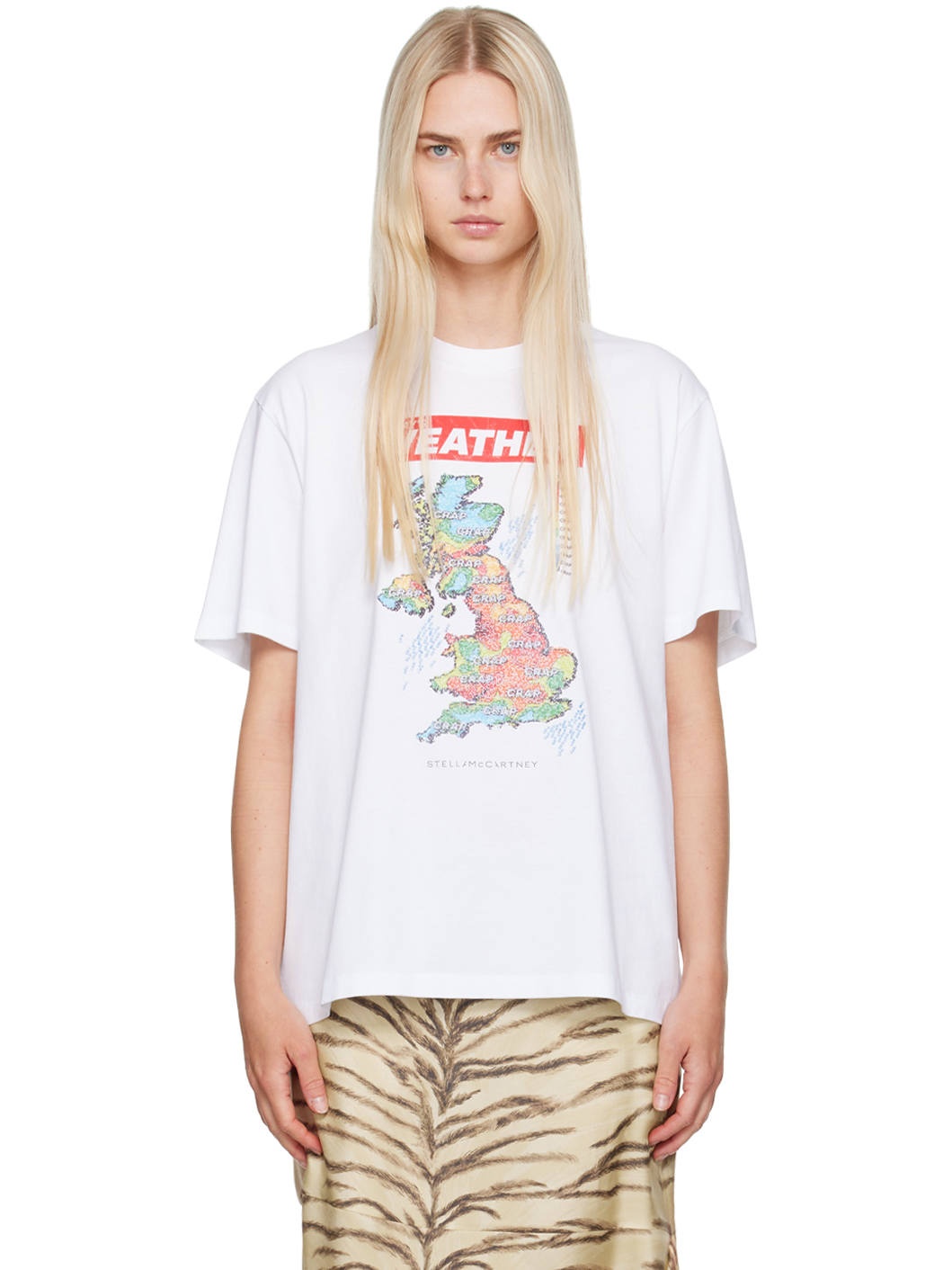 White 'Weather' T-Shirt - 1