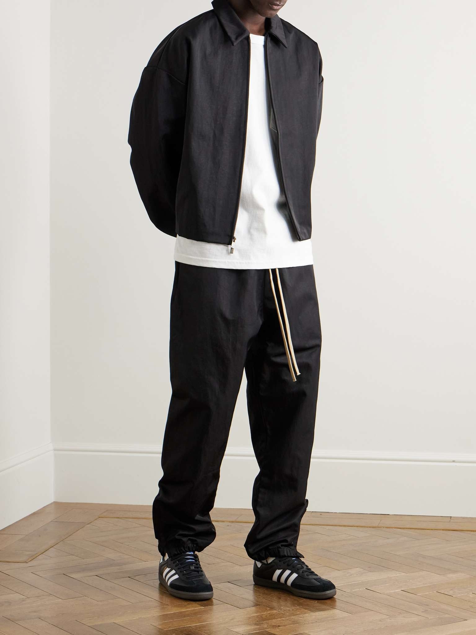 Tapered Logo-Appliquéd Recycled-Shell Track Pants - 2