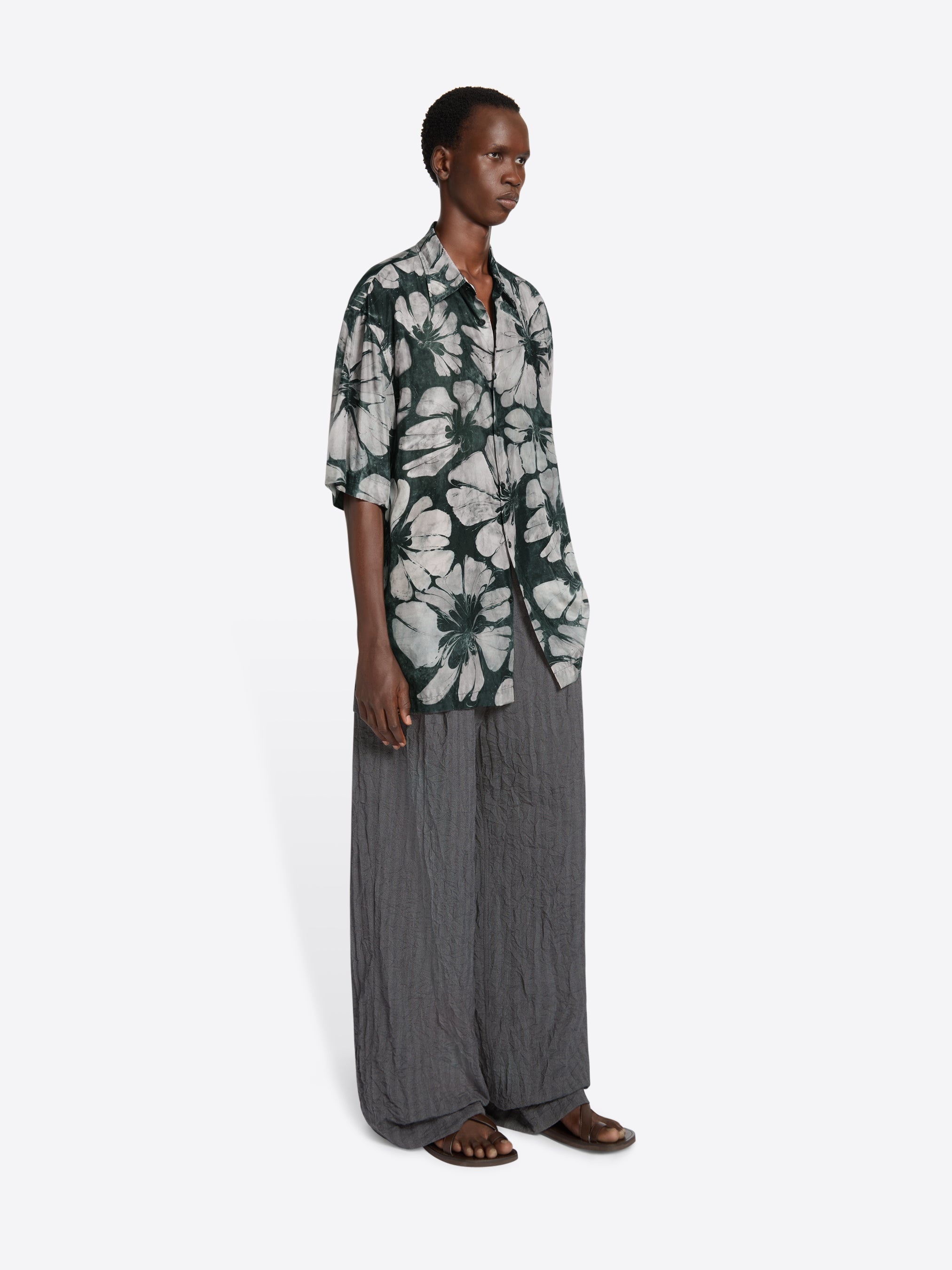 SILK SHORT SLEEVE SHIRT - 3