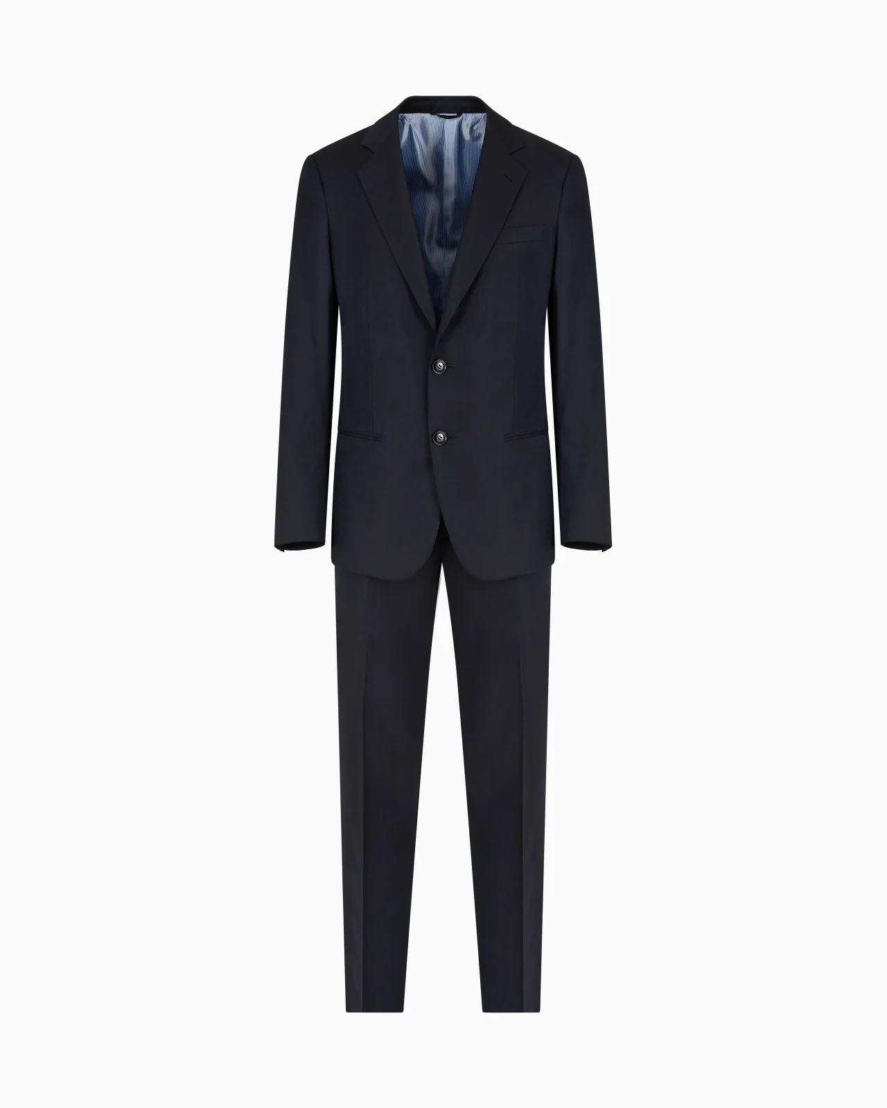 MANHATTAN LINE VIRGIN-WOOL SINGLE-BREASTED SUIT - 1