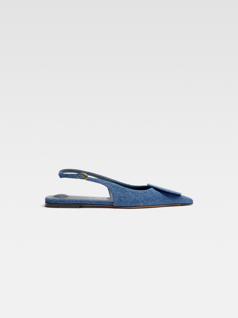 Les slingbacks Duelo plates 1
