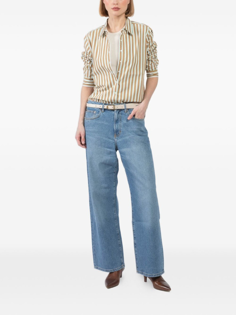 XÍRENA Beau striped buttoned shirt outlook