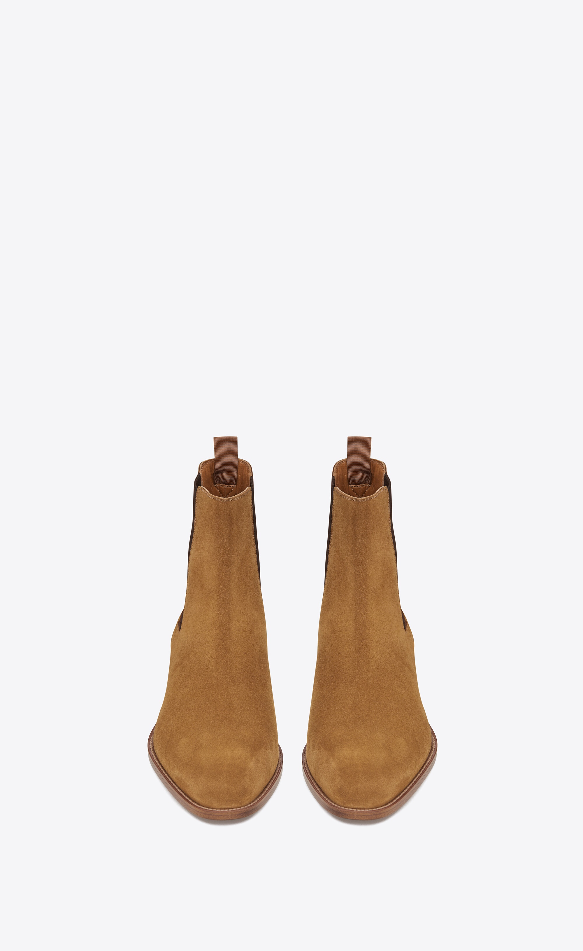 wyatt chelsea boots in suede - 2