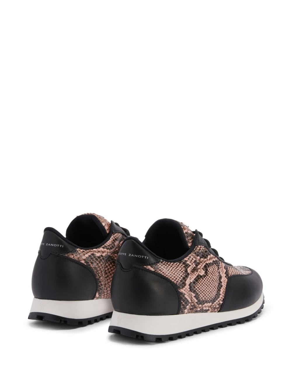 Jimi leather low-top sneakers - 3