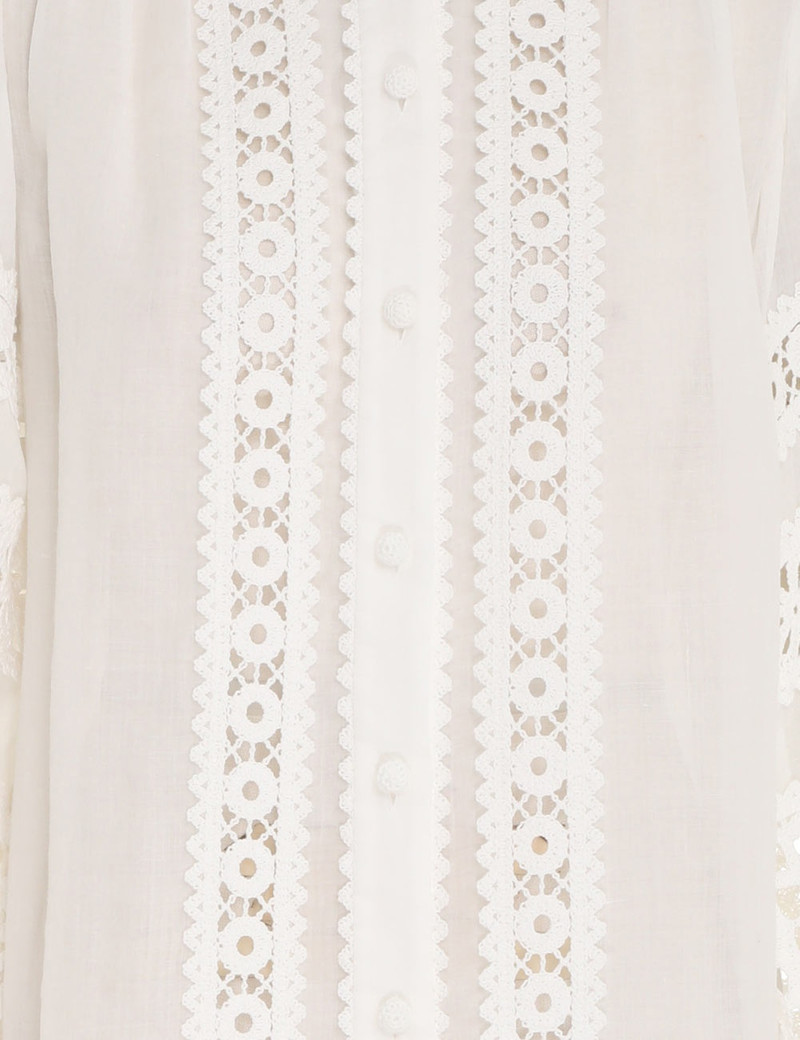 DEVI SPLICED BILLOW BLOUSE 6