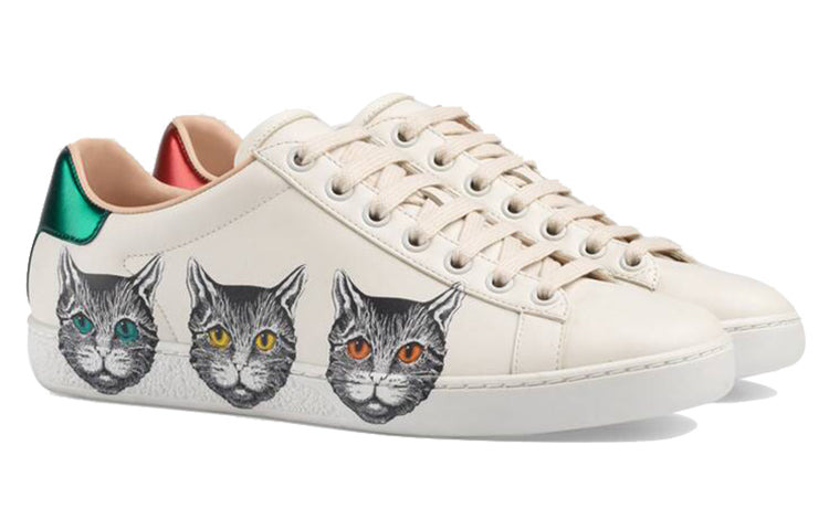 (WMNS) Gucci Ace 'Mystic Cat' 577147-A38V0-9090 - 2