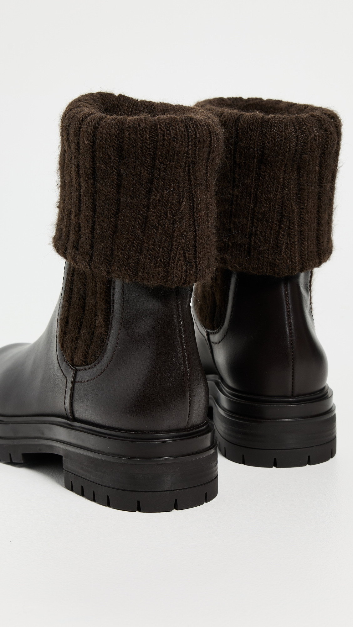 Tenney Calf Knit Chalet Boots - 3