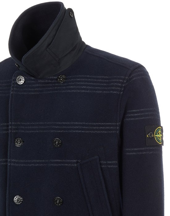 42952 PANNO MILITARE + RIGHE REFLECTIVE BLUE - 5