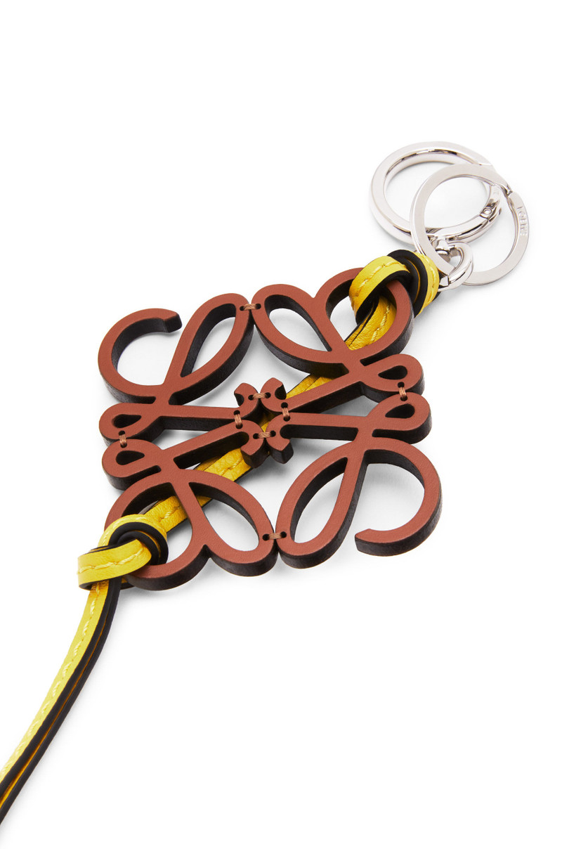 Loewe Anagram charm in calfskin outlook