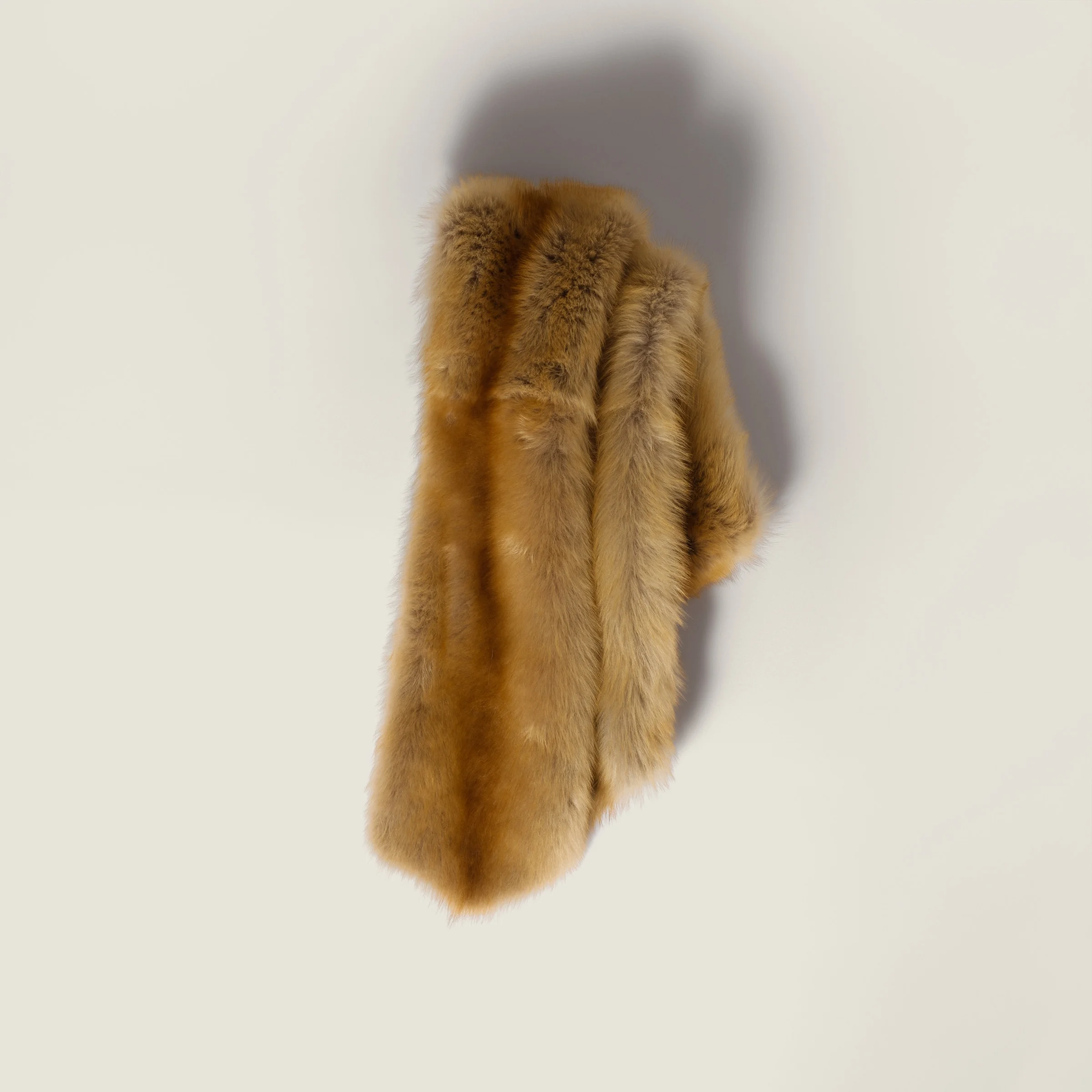 Shearling fur stole - 1