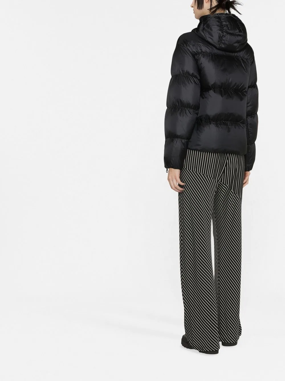 long-sleeve padded jacket - 4