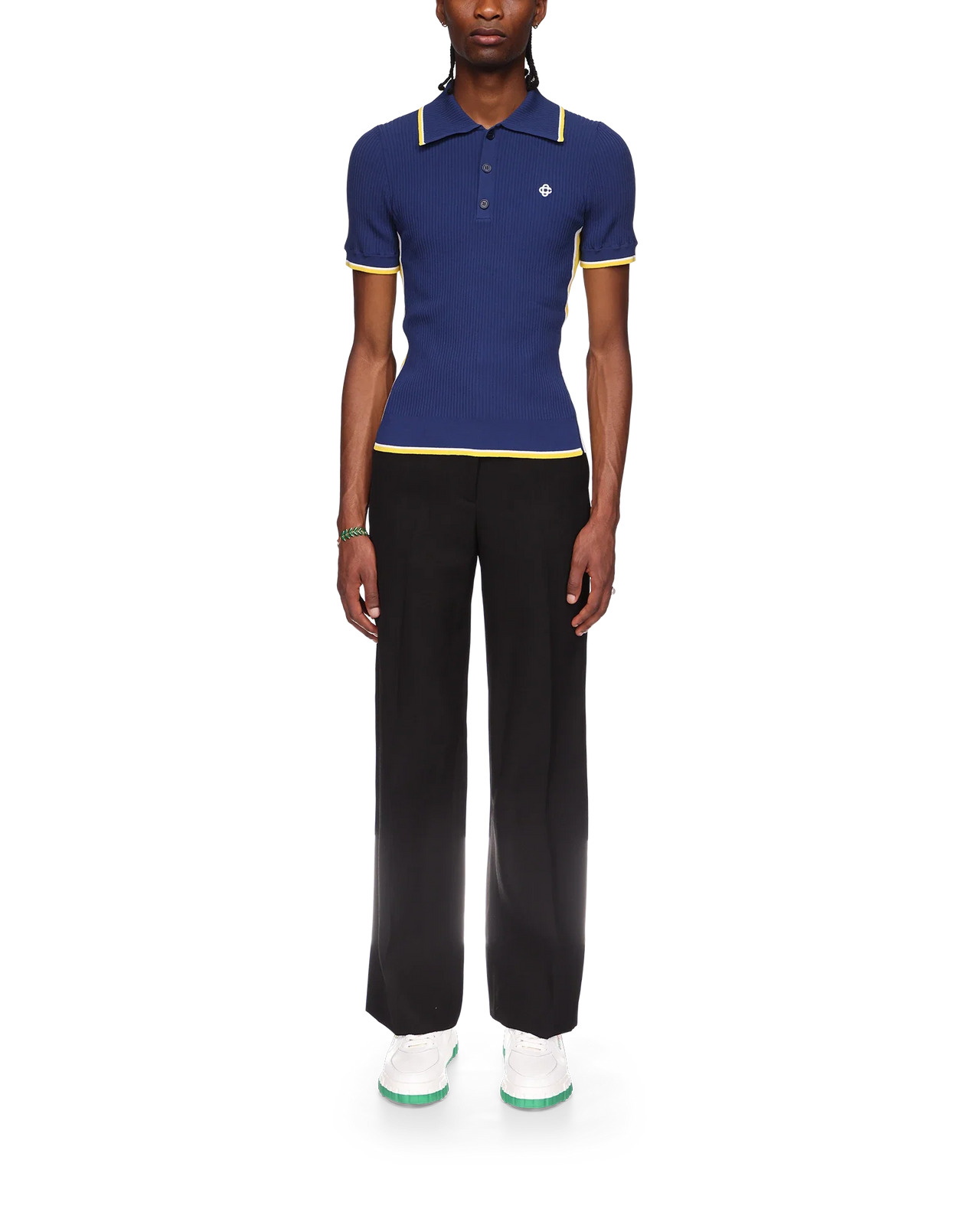Rib Polo Shirt - 2