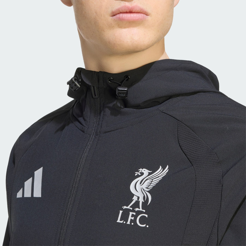 Liverpool FC Tiro Travel Full Zip Windbreaker 5