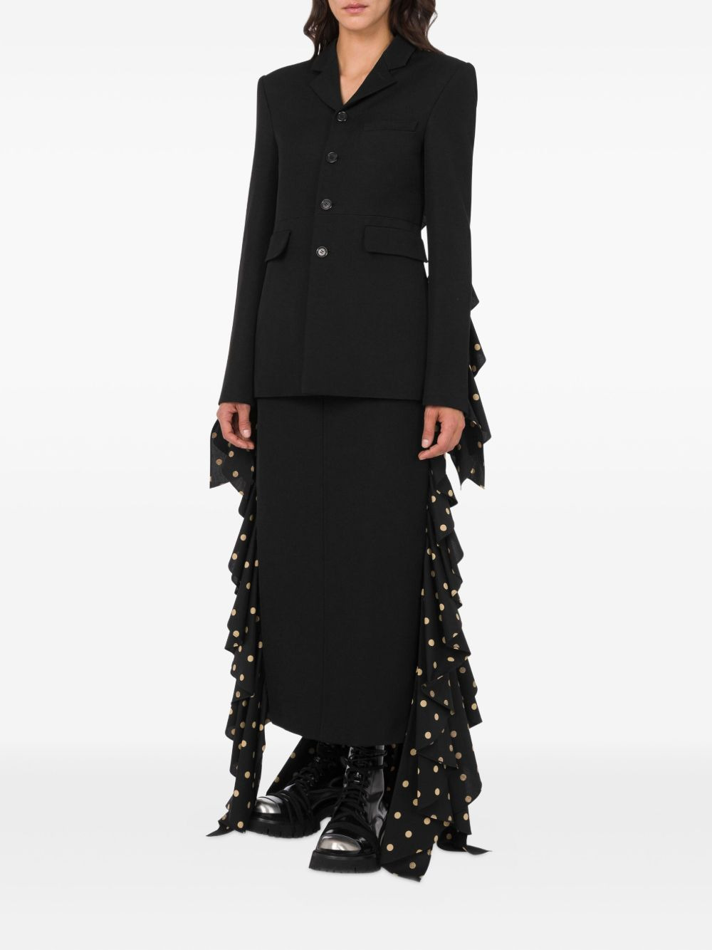 polka-dot ruffle skirt - 2