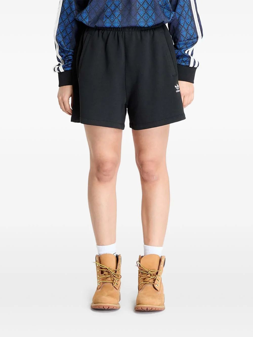 logo essential shorts - 1