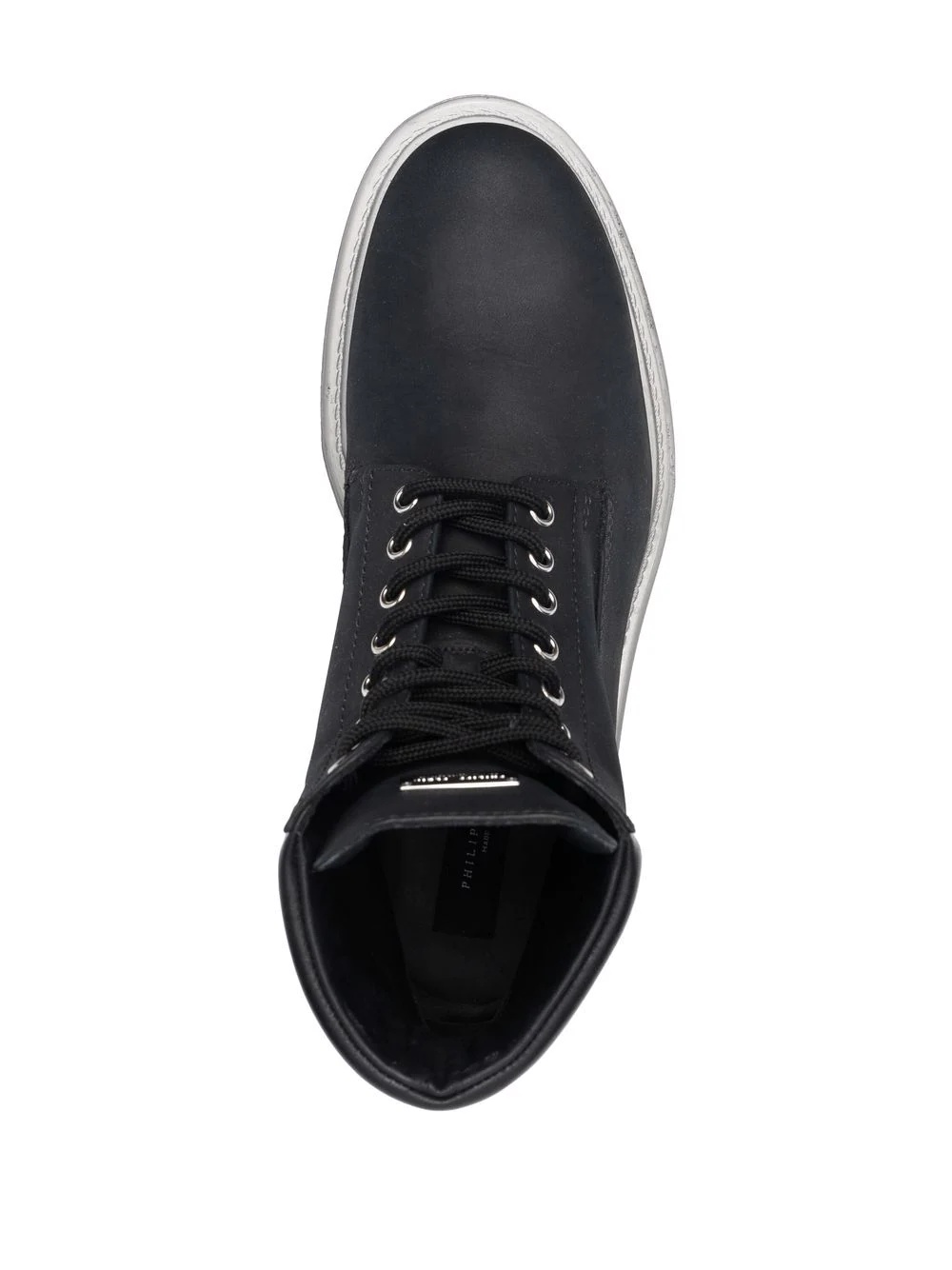 Hunter lace-up leather boots - 4