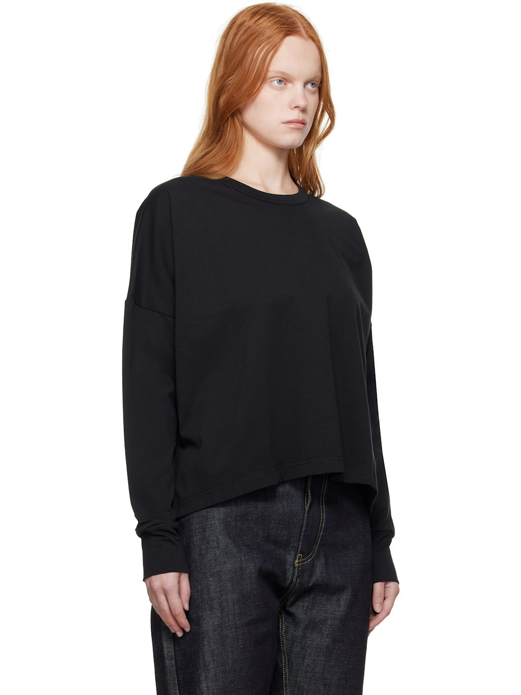Black Loop Long Sleeve T-shirt - 2
