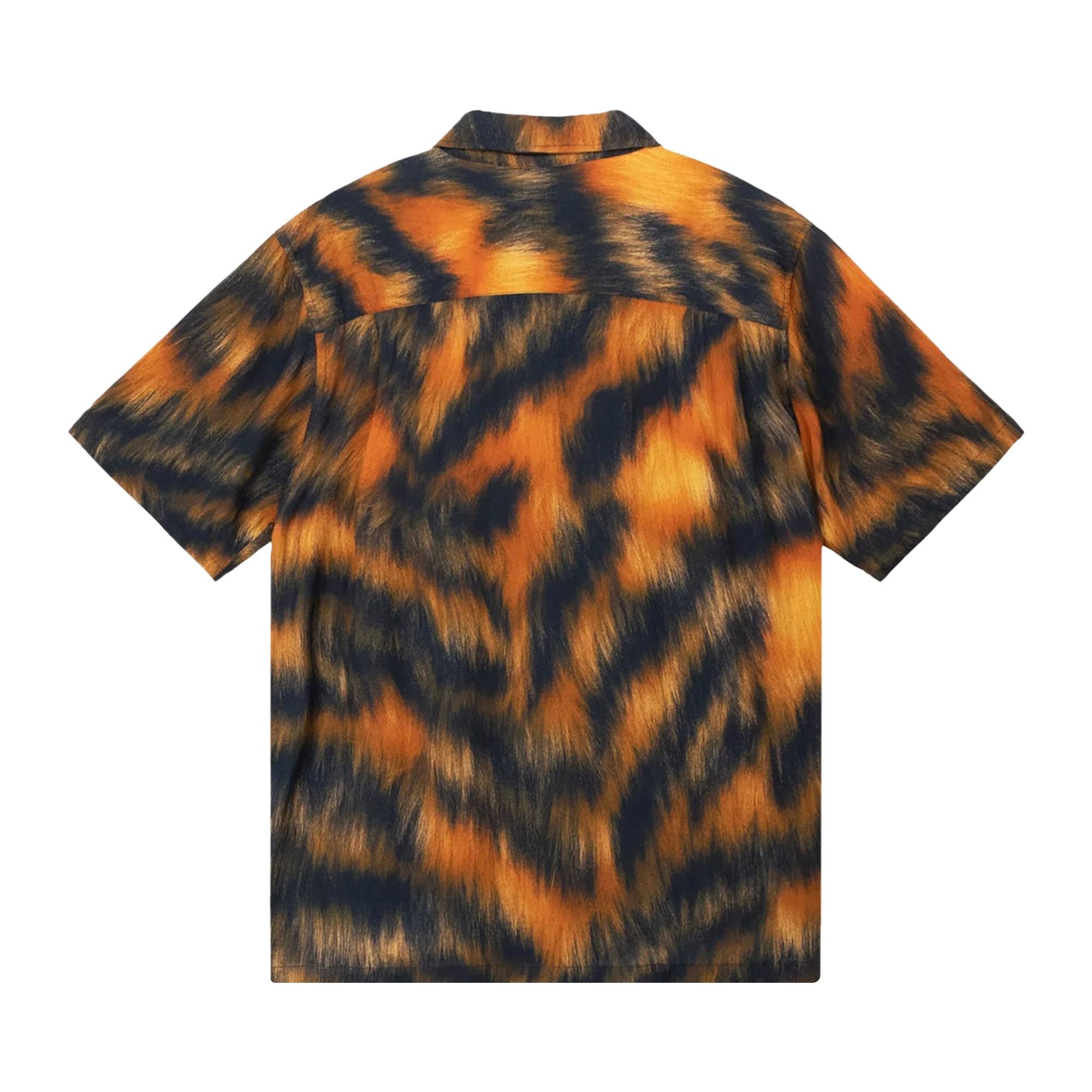 Stussy Fur Print Shirt 'Tiger' - 2