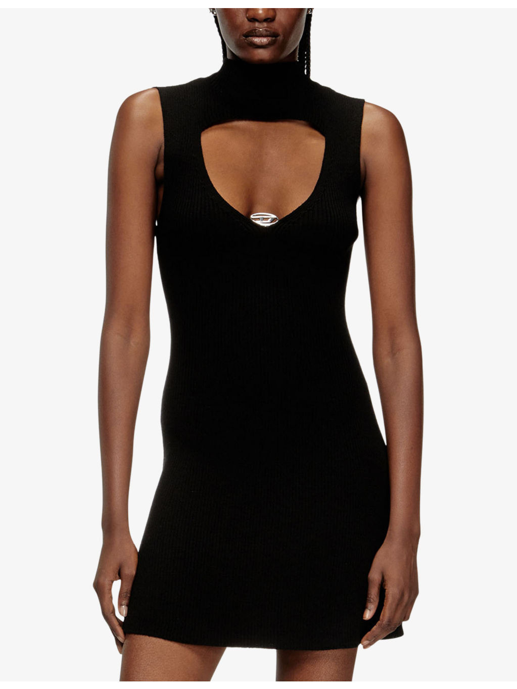 M-Olini Short Sleeveless Wool Knitted Mini Dress - 3