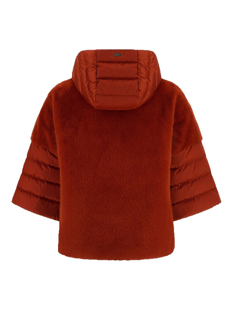 Herno hooded padded jacket outlook