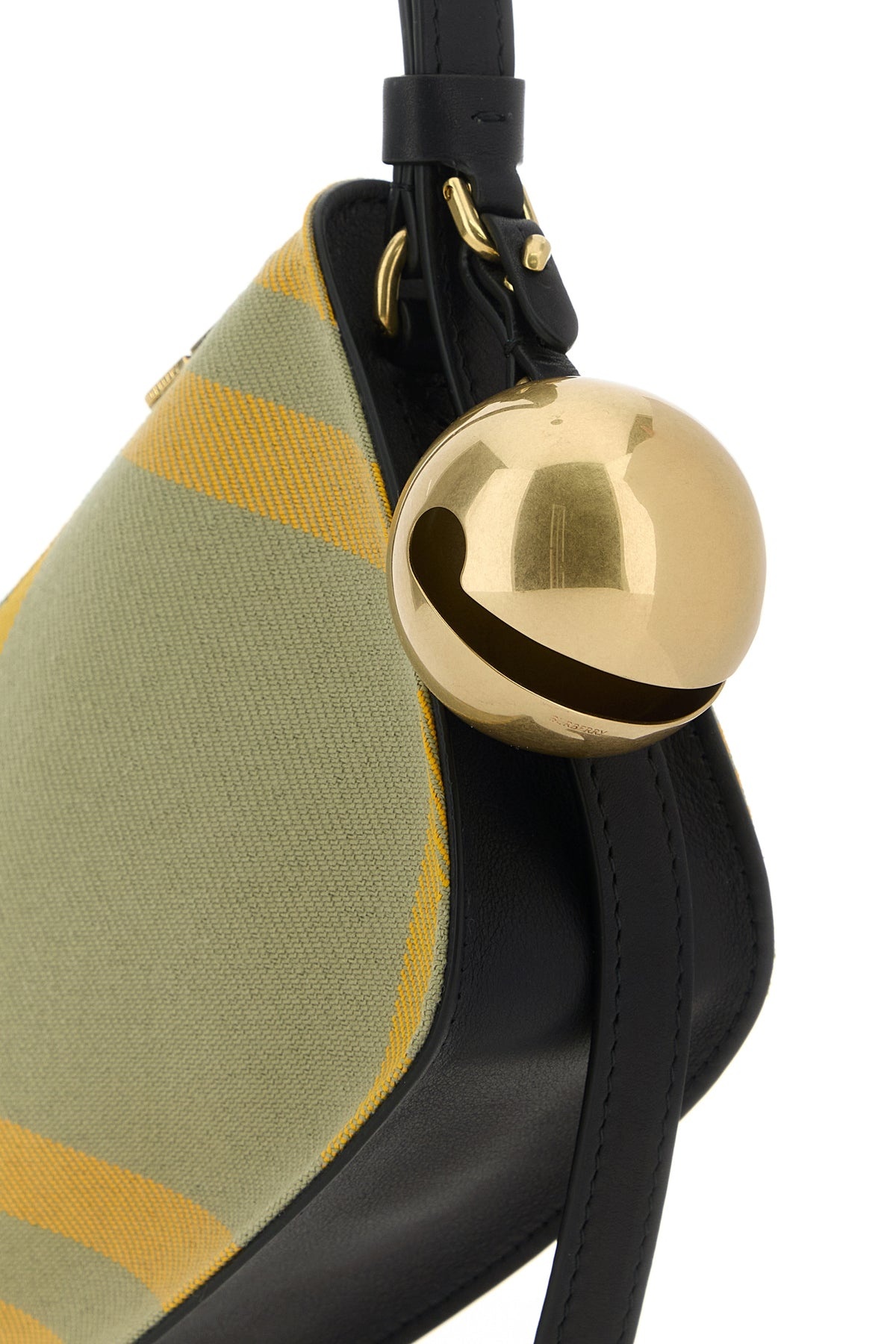 Embroidered canvas mini Shield shoulder bag - 4