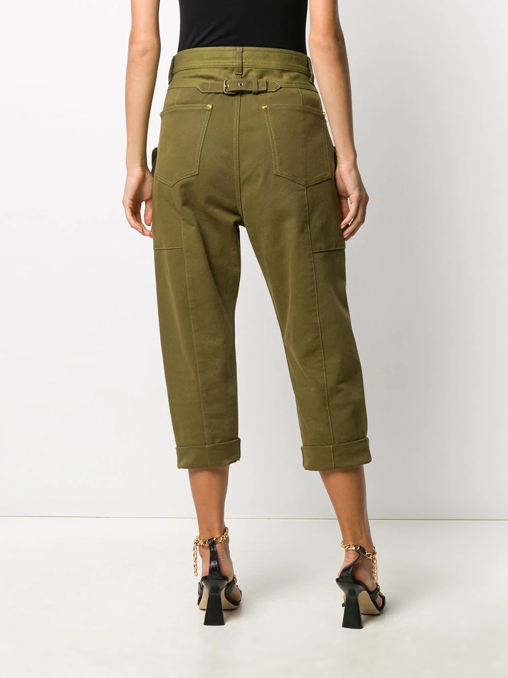 cargo boyfriend-fit trousers - 4