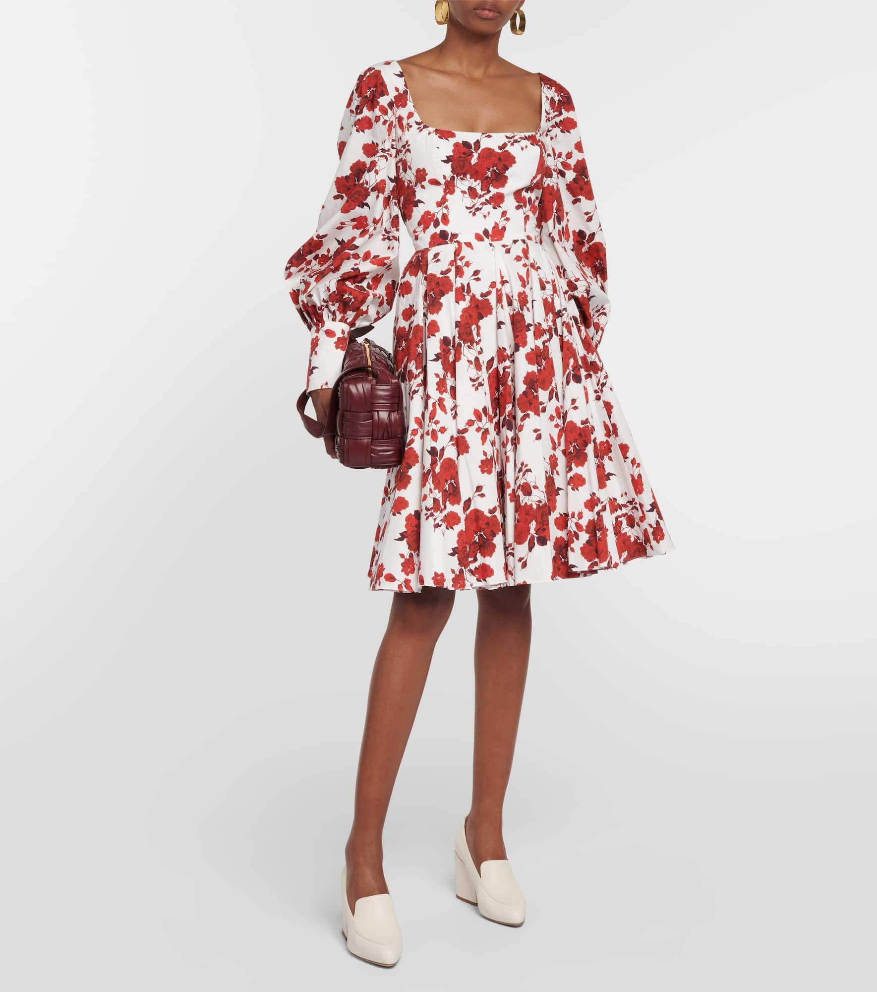 Yasmina floral cotton minidress - 2