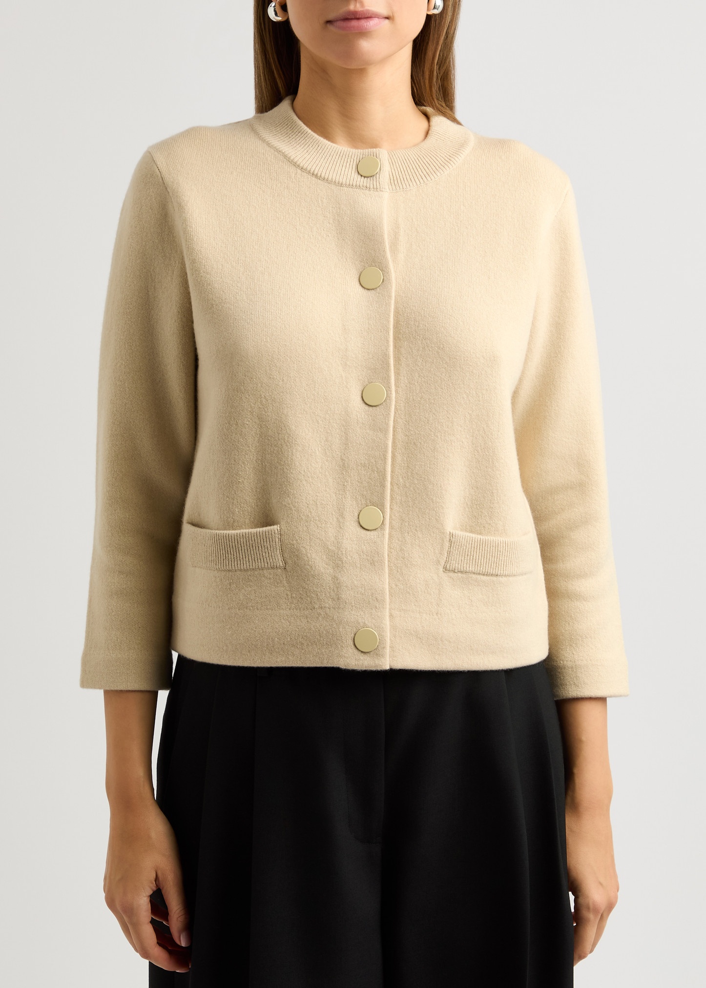 Wool-blend cardigan - 2