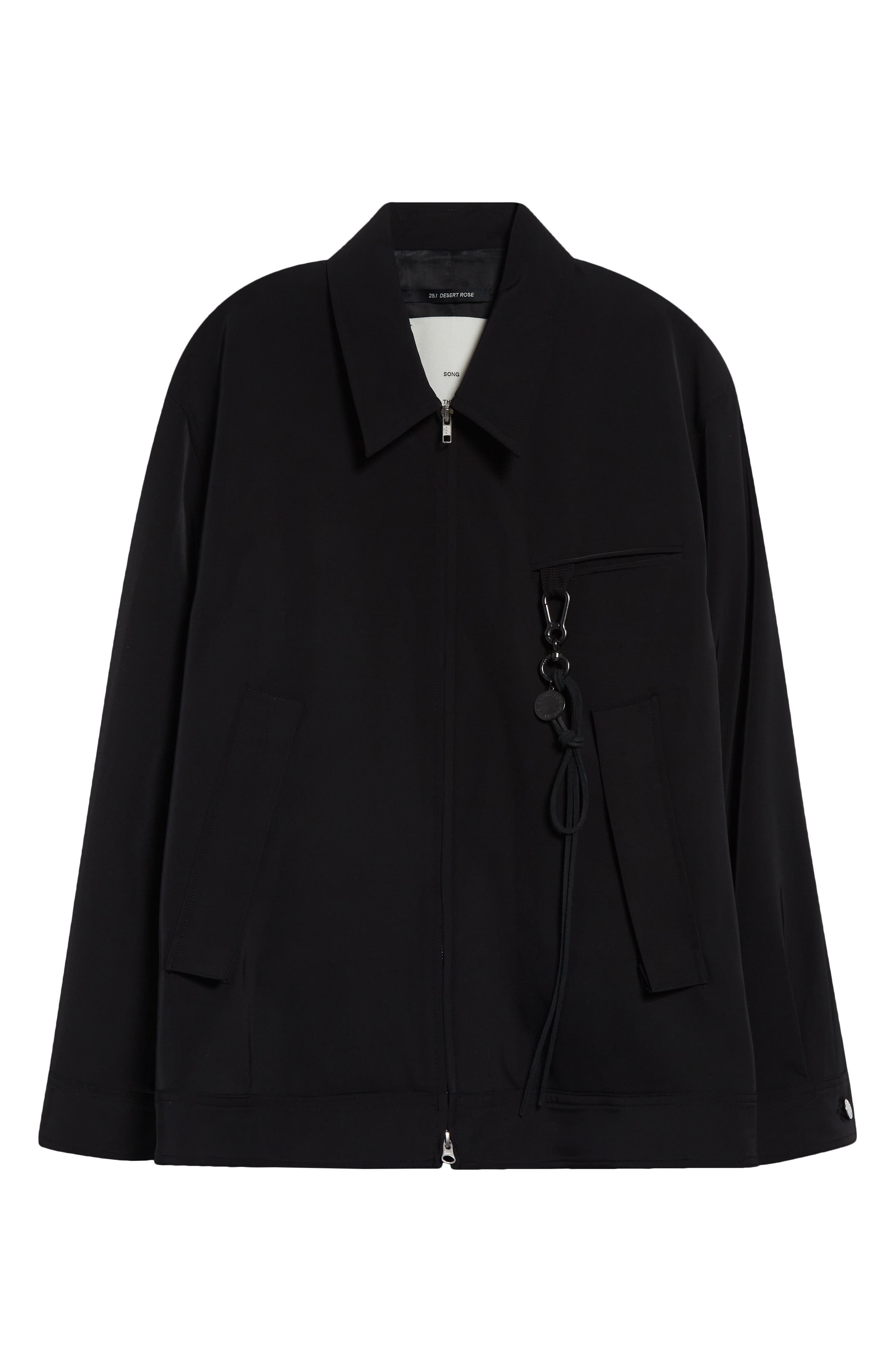 SONG FOR THE MUTE Coach's Jacket in Black at Nordstrom - 7