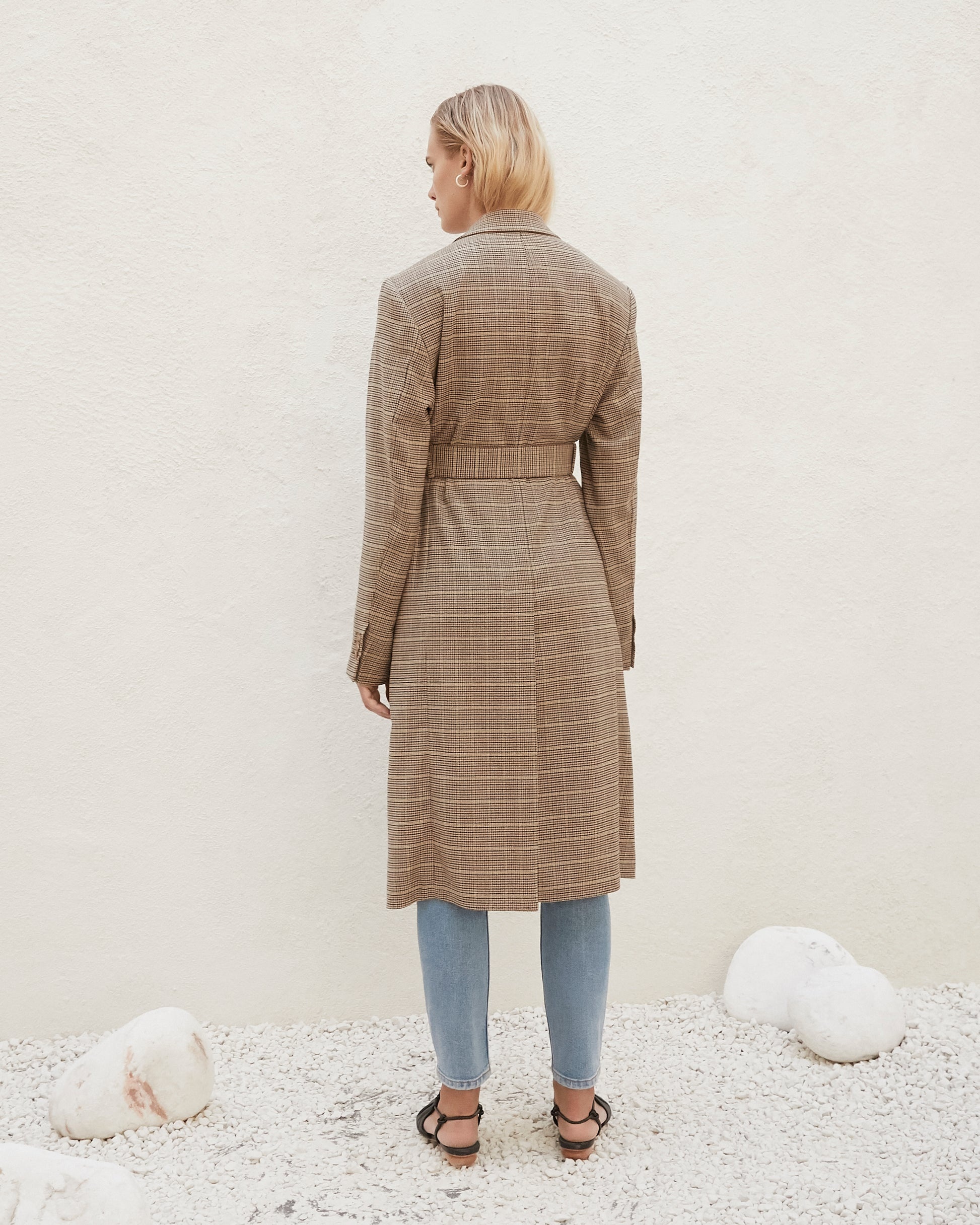 Elongated Blazer Coat - 4