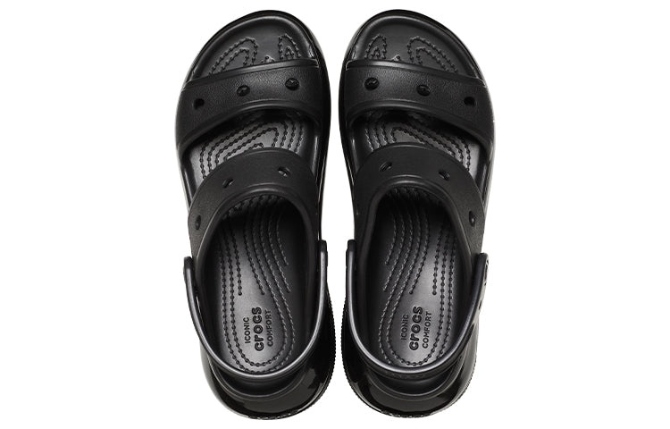 Crocs Mega Crush Sandal 'Black' 207989-001 - 4