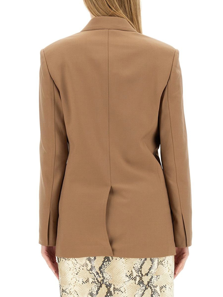 HELMUT LANG SINGLE-DOUBLE BREASTED BLAZER - 3