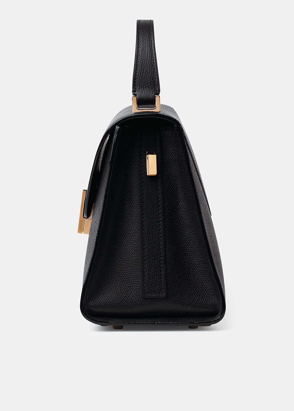 Black Iside Medium Grained Leather Bag - 2