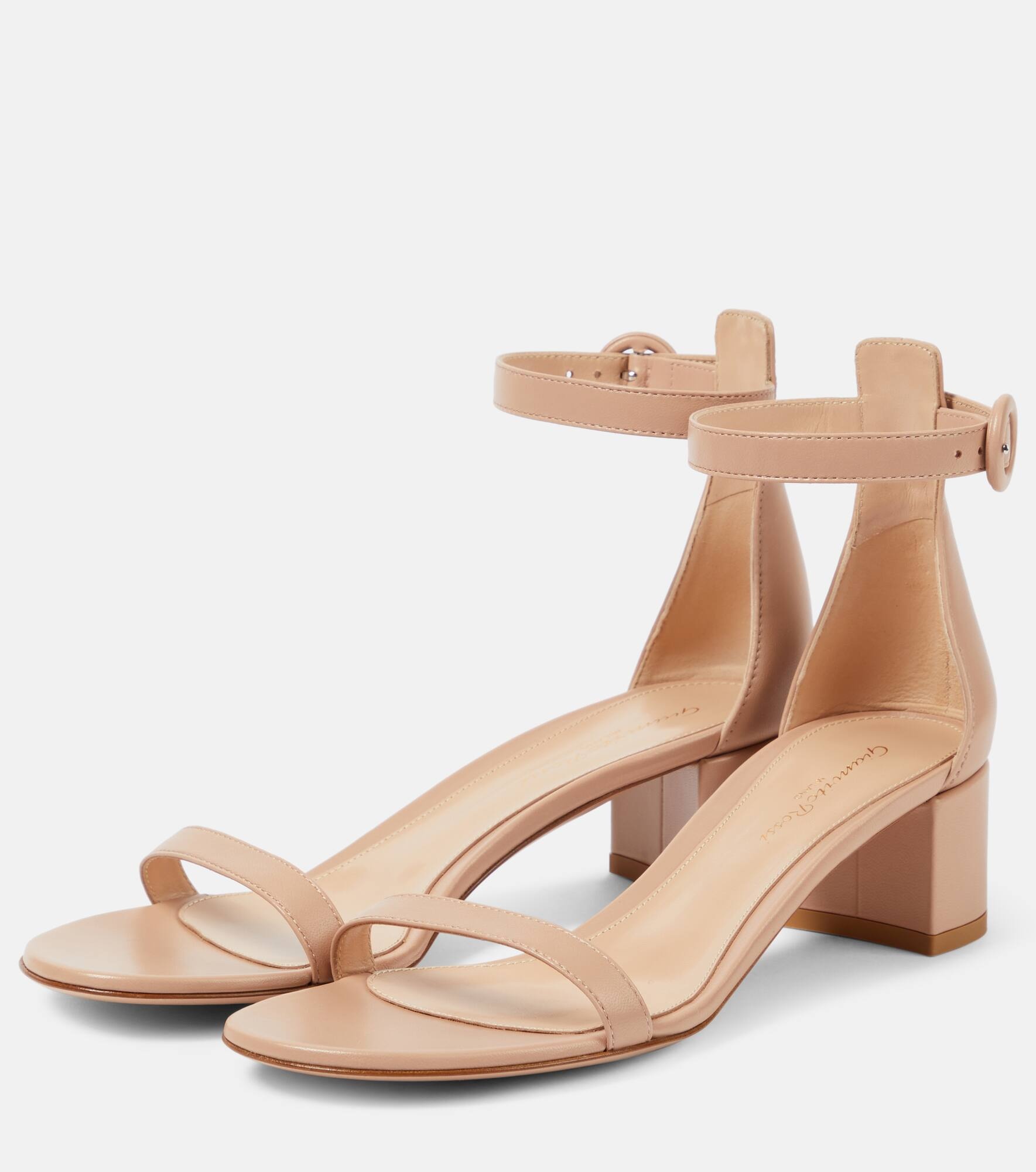 Gaeta 45 leather sandals - 5
