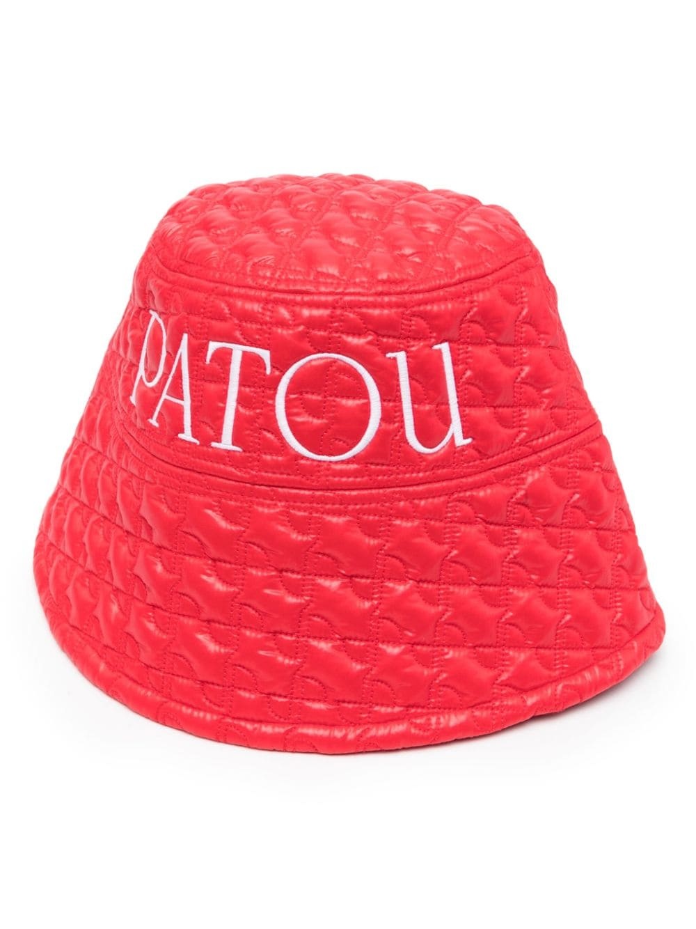 embroidered-logo bucket hat - 1