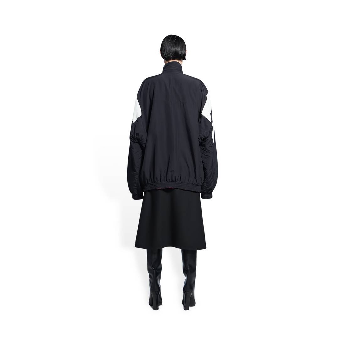 Women's Reversible Tracksuit Jacket   in Black - 6