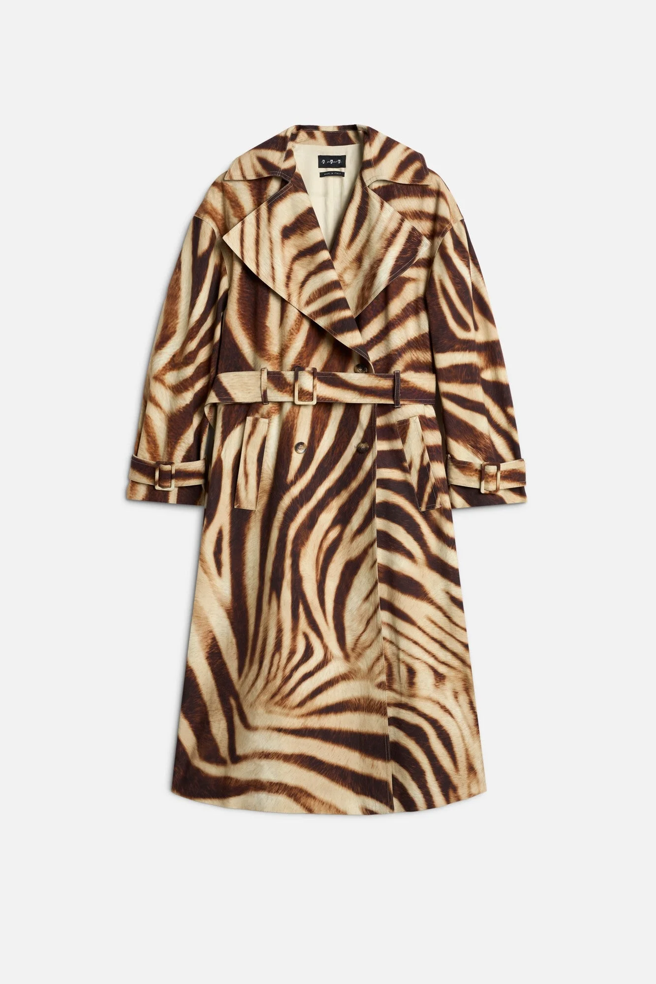 TRENCH COAT in Canvas Zebra - 1
