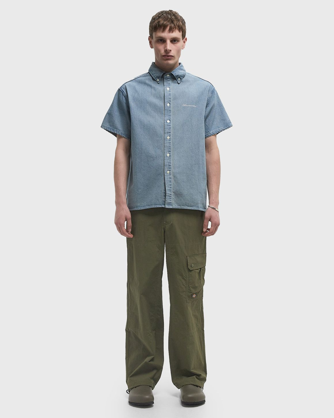 Washed Denim S/S Shirt - 2