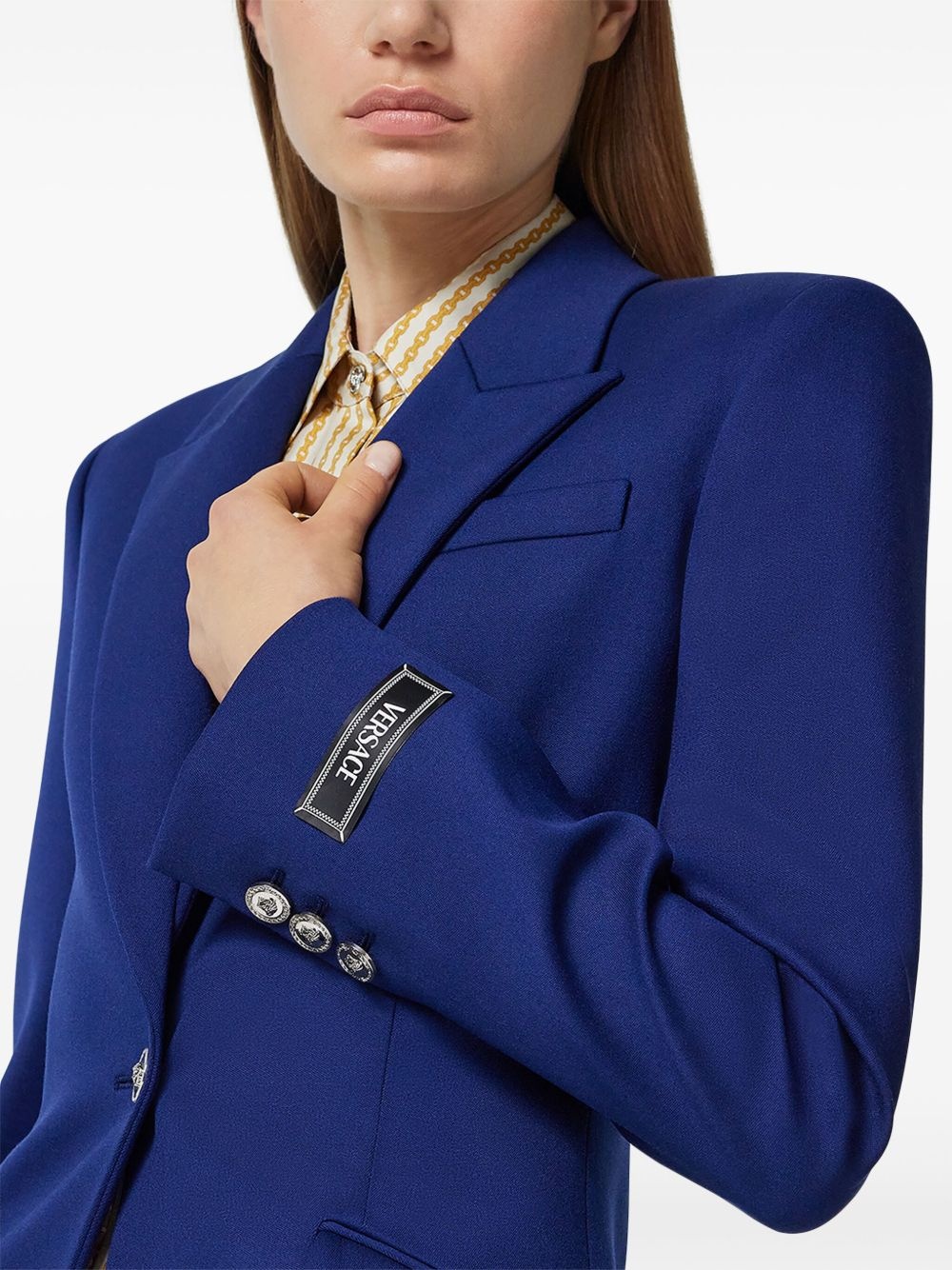 single-breasted blazer - 5