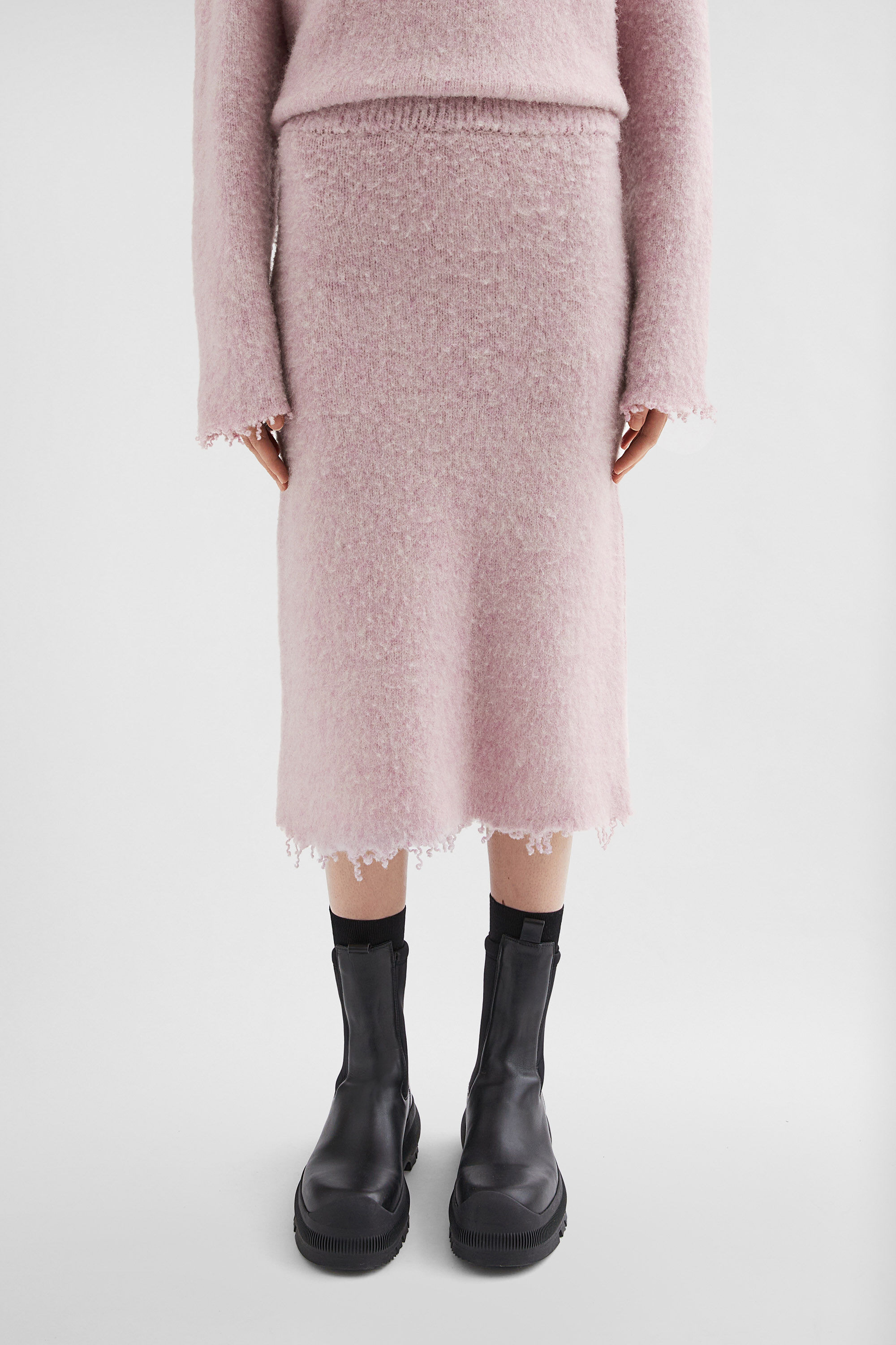 Wool Knit Skirt - 6