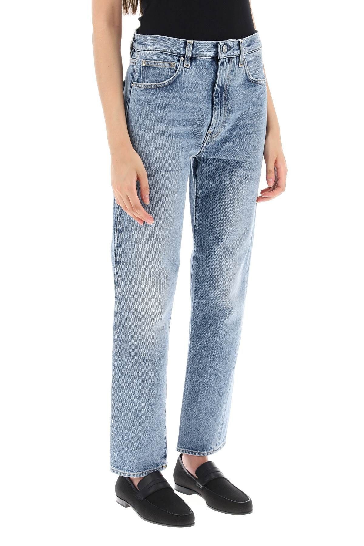 TWISTED SEAM CROPPED JEANS - 3