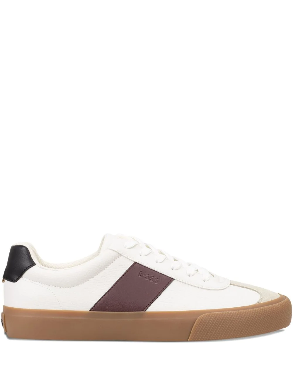 panelled sneakers - 1